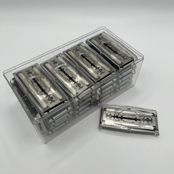 Vintage Safe-T-Guard Razor Blades American Safety Teflon USA Made Lot 22 Sets - Picture 1 of 4